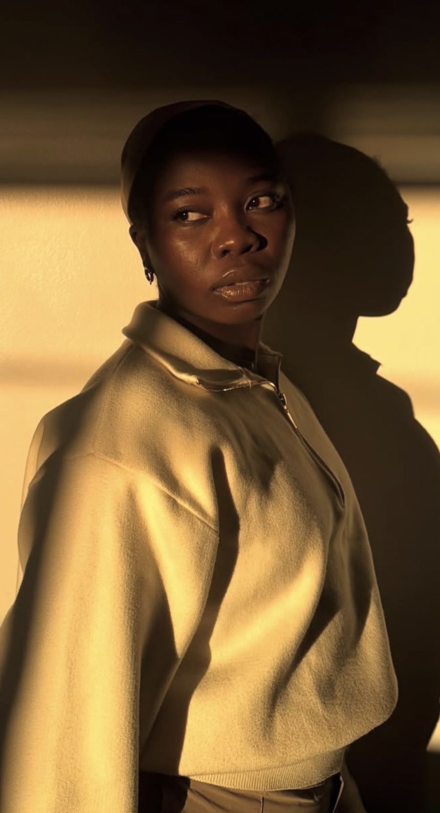 Portrait of Maï Estelle in warm light
